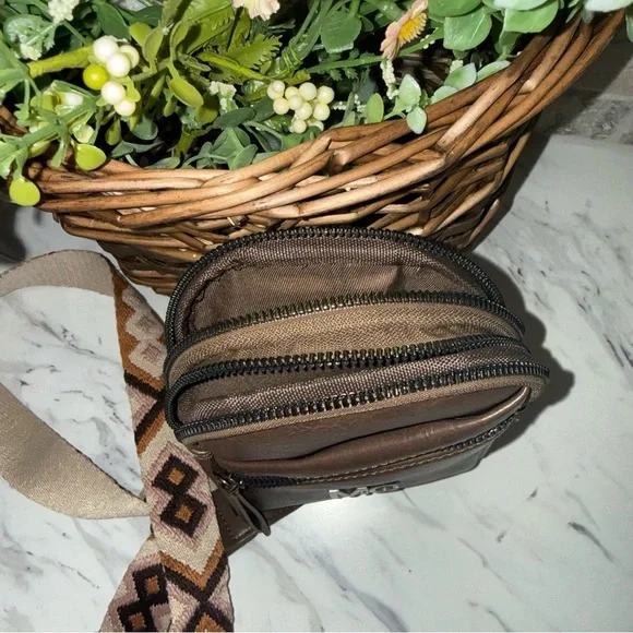 Brown Cross Body Purse Milanchiva Brand - Picture 6 of 7